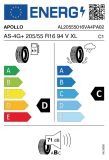 205/55R16 94V XL TL Apollo Aspire 4G+