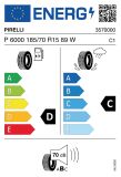 185/70R15 89W TL Pirelli P6000 N3
