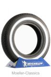 165R15 86S TL Michelin XZX Flanc Blanc 25mm Weiwand