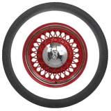 7.50R16 105Q TL Excelsior Roadster 114mm Weißwand 7.50R16 105Q TL Excelsior Roadster 114mm Weißwand