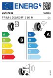 205/60R16 92H TL Michelin Primacy 5