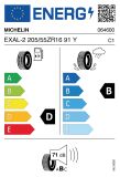 205/55R16 91Y TL Michelin Pilot Exalto PE2 N0