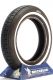 125R15 (125/90R15) 68S TL Michelin X Flanc Blanc 27mm Weisswand